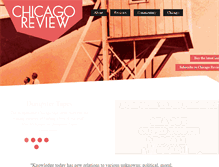 Tablet Screenshot of chicagoreview.org